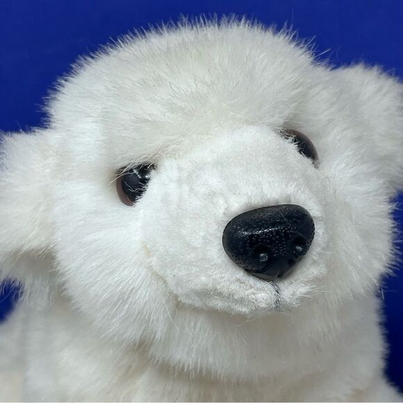 1989 Smithsonian Wild Heritage Collection Plush 8” Polar Bear - Picture 6 of 9